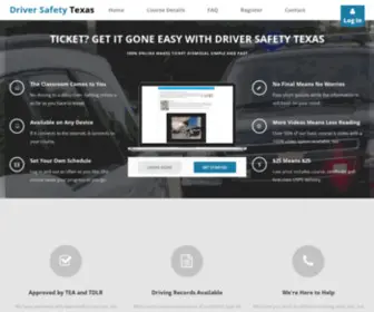 Driversafetytexas.com(Driver Safety Texas) Screenshot