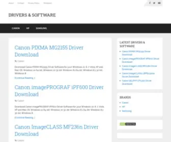 Driversandsoftware.com(Drivers & Software) Screenshot