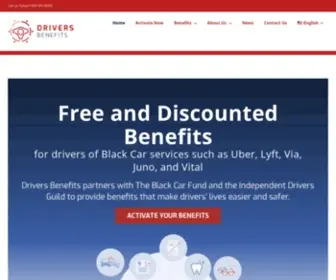 Driversbenefits.org(Drivers Benefits) Screenshot