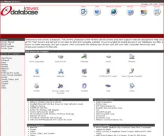 Driversdb.com(The Drivers Database) Screenshot