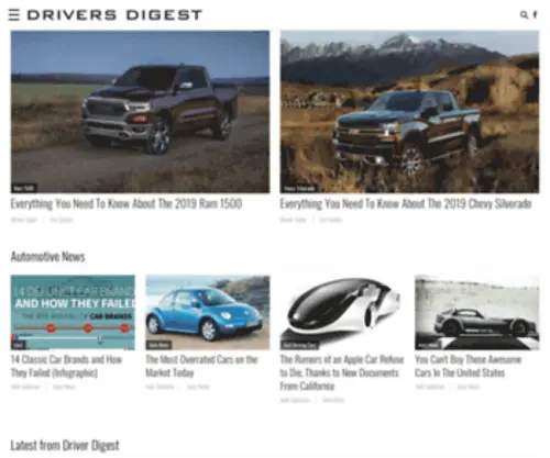 Driversdigest.com(Driversdigest) Screenshot
