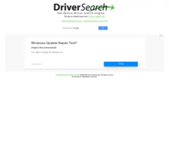 Driversearch.com(This site) Screenshot