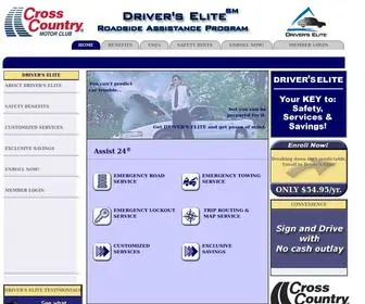 Driverselite.com(Driver&#039;s Elite) Screenshot