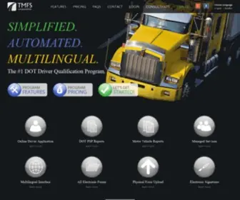 Driversfilesonline.com(Online DOT Driver Qualification Software) Screenshot