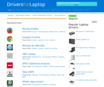 Driversforlaptop.com(Free Laptop Drivers) Screenshot