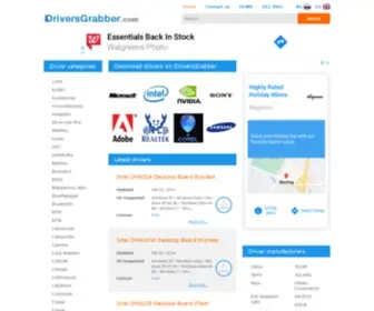 Driversgrabber.com(Free Windows drivers downloads) Screenshot