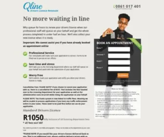 Driverslicencerenewals.co.za(Drivers Licence Renewals) Screenshot