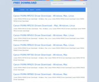 Driversprinter.net(Driver Printer For Free) Screenshot