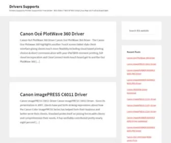 Driverssupports.com(Drivers Supports Printer Support for Free Driver) Screenshot