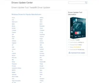 Driversupdatecenters.com(Driversol) Screenshot