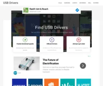 Driversusb.com(USB Drivers) Screenshot