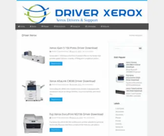 Driverxerox.com(Xerox Driver) Screenshot