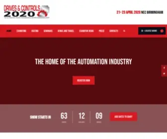Drives-Expo.com(Drives & ControlsThe leading manufacturing event for Drives) Screenshot