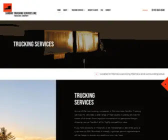 Drivesandhutruck.com(Sandhu Trucking Services Inc) Screenshot