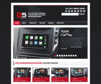 Drivesound.com.au(Car Audio Brisbane Navigation Reverse Camera CarPlay Android Auto DVD) Screenshot