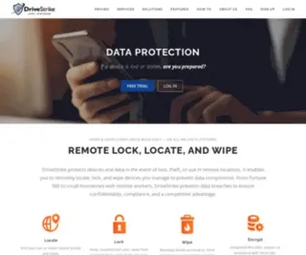 Drivestrike.com(Remote Wipe) Screenshot