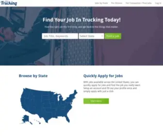 Drivetrucking.com(Drive Trucking) Screenshot