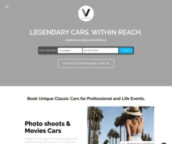 Drivevinty.com(Book Unique Classic Cars For Productions & Events) Screenshot