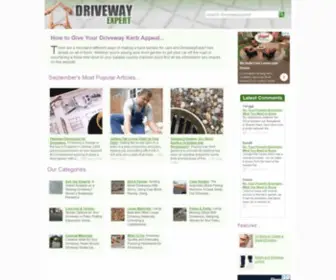 Drivewayexpert.co.uk(Creating or Replacing a Driveway or Patio at Driveway Expert (UK)) Screenshot