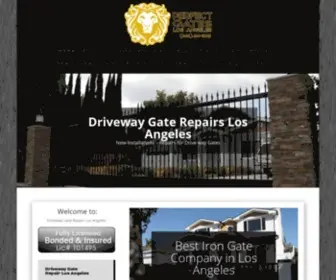 Drivewaygaterepairlosangeles.com(Driveway Gate Repair Los Angeles and Surrounding Areas) Screenshot