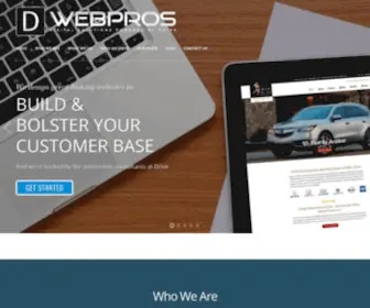Drivewebpros.com(Auto Shop Digital Marekting & Websites by Drive WebPros) Screenshot
