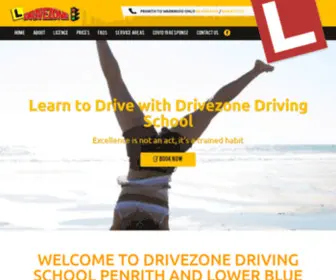 Drivezonedrivingschool.com.au(Drive Zone Driving School) Screenshot