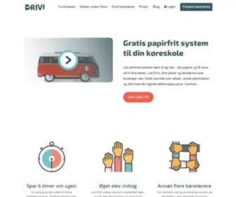 Drivi.dk(Dit foretrukne køreskole system) Screenshot