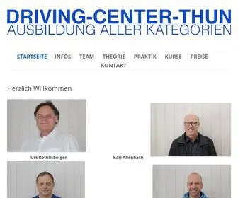 Driving-Center-Thun.ch(DRIVING CENTER THUN) Screenshot