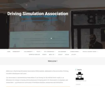 Driving-Simulation.com(The Driving Simulation Association (DSA)) Screenshot