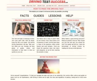 Driving-Test-Success.com(Learn to Drive & Pass Your Driving Test) Screenshot