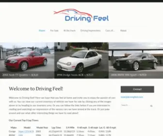 Drivingfeel.com(Driving Feel) Screenshot