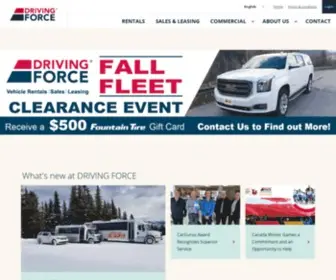 Drivingforce.ca(DRIVING FORCE) Screenshot