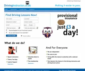 Drivinginstructor.co.uk(Drivinginstructor) Screenshot