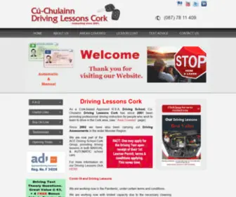 Drivinglessonscork.ie(Driving Lessons Automatic Manual School Cork) Screenshot