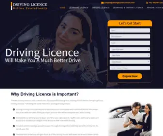 Drivinglicence-Online.com(Drivinglicence Online) Screenshot