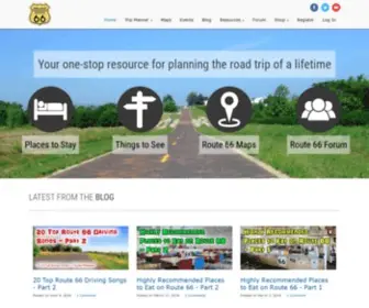 Drivingroute66.com(Driving Route 66) Screenshot
