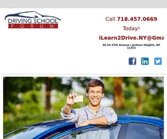 Drivingschooljacksonheights.com(Driving School Forum) Screenshot