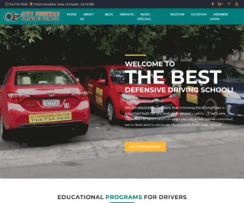 Drivingschoolsinorange.info(Driving Schools in Laguna) Screenshot