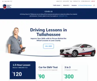 Drivingschooltallahassee.com(Tallahassee Driving School) Screenshot