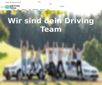 Drivingteam.ch(Fahrschule in Zürich & Lachen) Screenshot