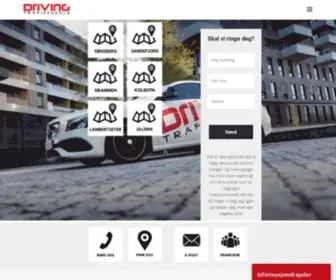 Drivingtrafikkskole.no(Driving Trafikkskole) Screenshot