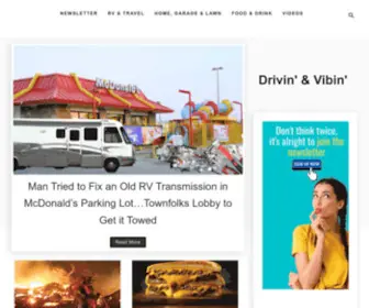 Drivinvibin.com(Drivin' & Vibin') Screenshot