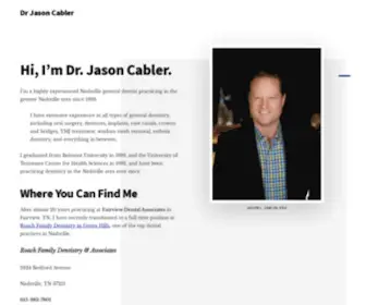 Drjasoncabler.com(Drjasoncabler) Screenshot