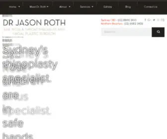 Drjasonroth.com(Dr Jason Roth) Screenshot