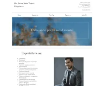 Drjaviertorrespsiquiatra.com(Psiquiatra en Mexico) Screenshot