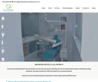 Drjaydeeppharandedentalpune.com(Best Dentist in Pune) Screenshot