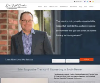 Drjeffcaster.com(Practical Solutions to Mental Health Challenges in South Denver) Screenshot