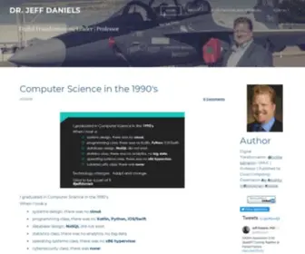 Drjeffdaniels.com(JEFF DANIELS) Screenshot