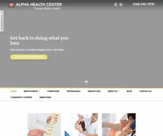 Drjeffdc.com(Alpha Health Center) Screenshot