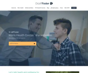 Drjefffoster.co.uk(Men's Health Clinic) Screenshot